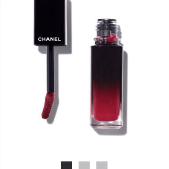 CHANEL ROUGE ALLURE LAQUE ULTRAWEAR SHINE LIQUID LIPSTICK  COLOR 80 TIMELESS - Picture 2 of 9
